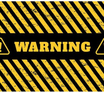 Warning 360x320